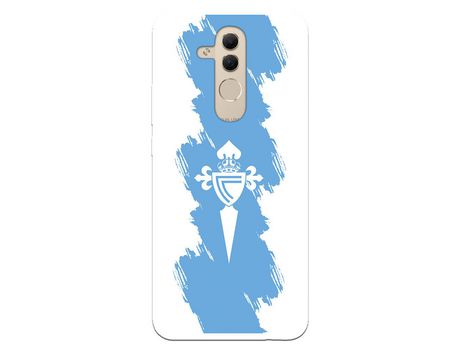 Funda para Huawei Mate 20 Lite del Celta Escudo Trazo azul - Licencia Oficial RC Celta