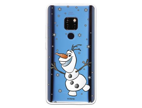 Funda para Huawei Mate 20 Oficial de Disney Olaf Transparente - Frozen