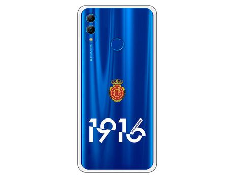Funda para Huawei P Smart 2019 del Mallorca RCD Mallorca 1916 Transparente - Licencia Oficial RCD Mallorca