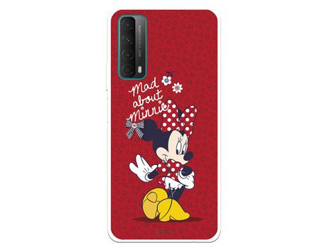 Funda para Huawei P Smart 2021 Oficial de Disney Minnie Mad About - Clásicos Disney