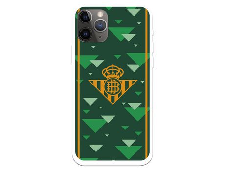 Funda para iPhone 11 Pro del Betis Escudo Amarillo Fondo Verde - Licencia Oficial
