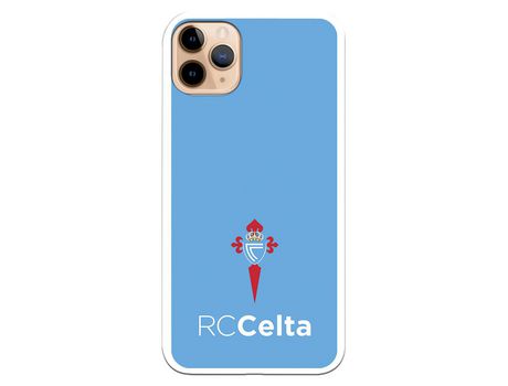Funda para iPhone 11 Pro Max del Celta Escudo Fondo azul - Licencia Oficial RC Celta