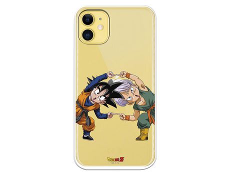 Funda para iPhone 11 Oficial de Dragon Ball Goten y Trunks Fusión