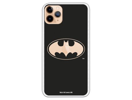 Funda para iPhone 11 Pro Max Oficial de DC Comics Batman Logo Transparente - DC Comics