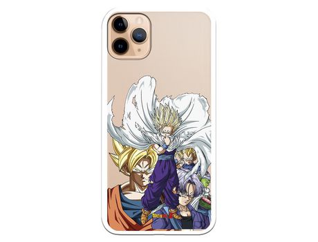 Funda para iPhone 11 Pro Max Oficial de Dragon Ball Guerreros Saiyans - Dragon Ball
