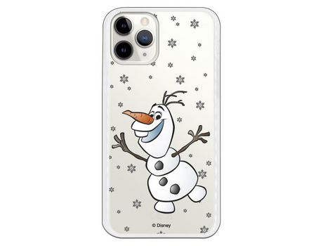 Funda para iPhone 11 Pro Oficial de Disney Olaf Transparente - Frozen