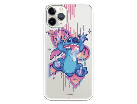 Funda para iPhone 11 Pro Oficial de Disney Stitch Graffiti - Lilo & Stitch
