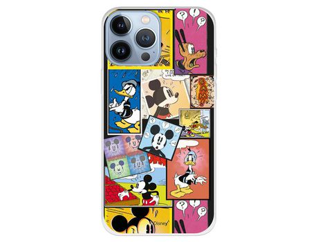 Funda para iPhone 13 Pro Max Oficial de Disney Mickey Comic - Clásicos Disney