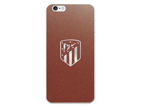 Funda para iPhone 6S del Atleti Escudo Plateado Fondo - Licencia Oficial