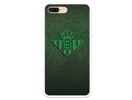 Funda para iPhone 7 Plus del Betis Escudo Verde Fondo trama - Licencia Oficial