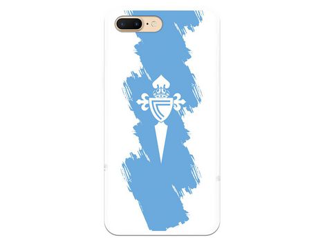 Funda para iPhone 7 Plus del Celta Escudo Trazo azul - Licencia Oficial RC Celta