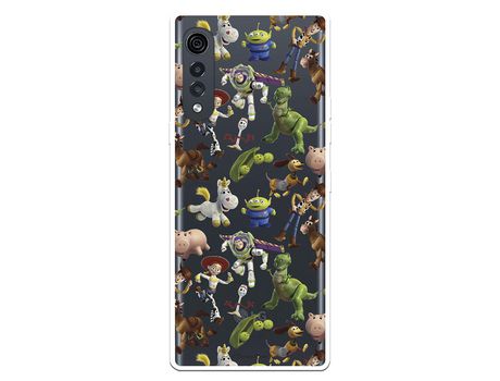 Funda para LG Velvet 5G Oficial de Disney Muñecos Toy Story Siluetas - Toy Story