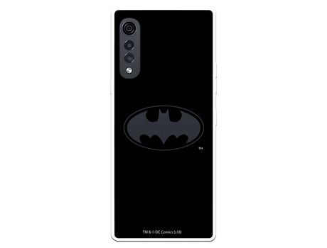 Funda para LG Velvet 5G Oficial de DC Comics Batman Logo Transparente - DC Comics