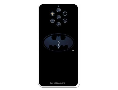 Funda para Nokia 9 Oficial de DC Comics Batman Logo Transparente - DC Comics