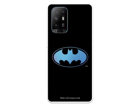 Funda para Oppo A74 4G Oficial de DC Comics Batman Logo Transparente - DC Comics