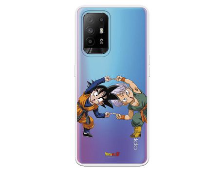 Funda para Oppo A94 5G Oficial de Dragon Ball Goten y Trunks Fusión