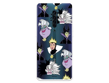 Funda para Oppo Reno2 Oficial de Disney Villanas Padrón