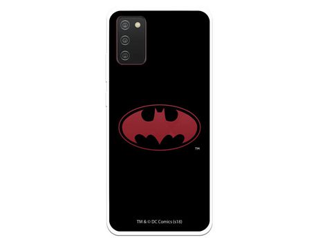 Funda para Samsung Galaxy A02s Oficial de DC Comics Batman Logo Transparente - DC Comics