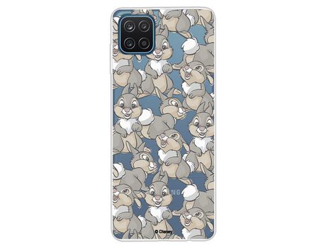 Funda para Samsung Galaxy A12 Oficial de Disney Tambor Patrones - Bambi