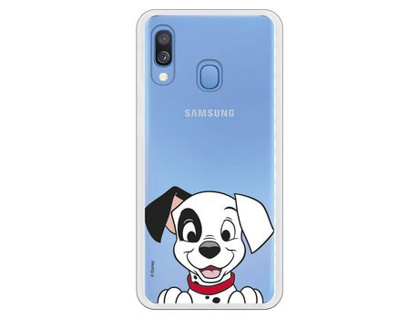 Funda para Samsung Galaxy A20e Oficial de Disney Cachorro Sonrisa - 101 Dalmatas