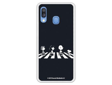 Funda para Samsung Galaxy A20E Oficial de Peanuts Personajes Beatles - Snoopy