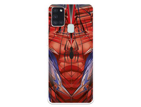 Funda para Samsung Galaxy A21S Oficial de Marvel Spiderman Torso - Marvel