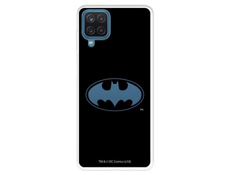 Funda para Samsung Galaxy A22 4G Oficial de DC Comics Batman Logo Transparente - DC Comics