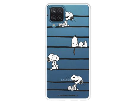 Funda para Samsung Galaxy A22 4G Oficial de Peanuts Snoopy rayas - Snoopy