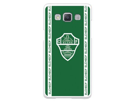 Funda para Samsung Galaxy A5 del Elche CF Escudo Fondo Verde - Licencia Oficial Elche CF