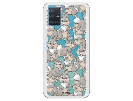 Funda para Samsung Galaxy A51 5G Oficial de Disney Tambor Patrones - Bambi