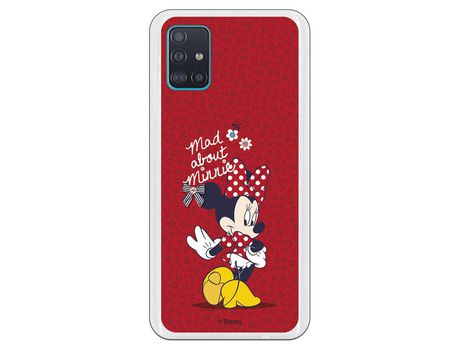 Funda para Samsung Galaxy A51 Oficial de Disney Minnie Mad About - Clásicos Disney