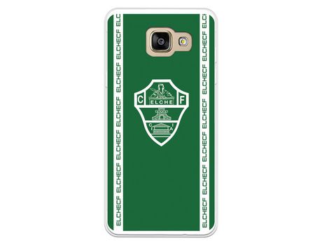 Funda para Samsung Galaxy A5 2016 del Elche CF Escudo Fondo Verde - Licencia Oficial Elche CF