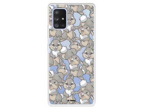 Funda para Samsung Galaxy A71 5G Oficial de Disney Tambor Patrones - Bambi