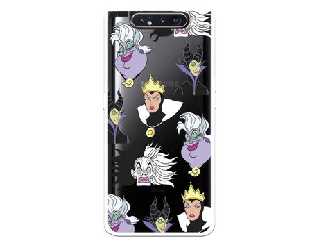 Funda para Samsung Galaxy A80 Oficial de Disney Villanas Patrón