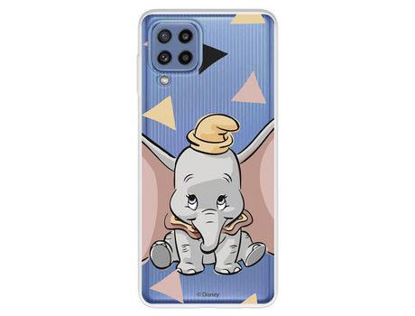 Funda para Samsung Galaxy M32 Oficial de Disney Dumbo Silueta Transparente - Dumbo