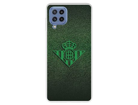 Funda para Samsung Galaxy M32 del Betis Escudo Verde Fondo trama - Licencia Oficial