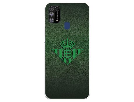 Funda para Samsung Galaxy M31 del Betis Escudo Verde Fondo trama - Licencia Oficial