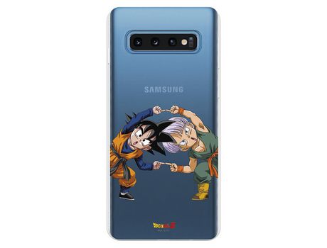 Funda para Samsung Galaxy S10 Oficial de Dragon Ball Goten y Trunks Fusión