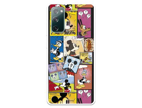Funda para Samsung Galaxy S20 FE Oficial de Disney Mickey Comic - Clásicos Disney