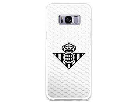 Funda para Samsung Galaxy S8 del Betis Escudo Negro Fondo Red - Licencia Oficial