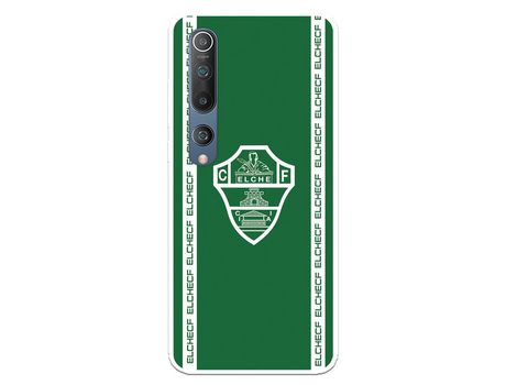 Funda para Xiaomi Mi 10 del Elche CF Escudo Fondo Verde - Licencia Oficial Elche CF