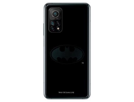 Funda para Xiaomi Mi 10T Oficial de DC Comics Batman Logo Transparente - DC Comics