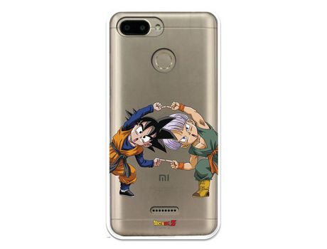 Funda para Xiaomi Redmi 6 Oficial de Dragon Ball Goten y Trunks Fusión