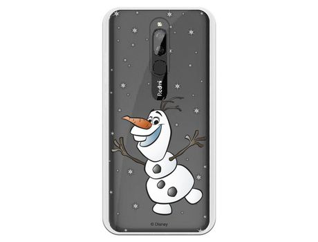 Funda para Xiaomi Redmi 8 Oficial de Disney Olaf Transparente