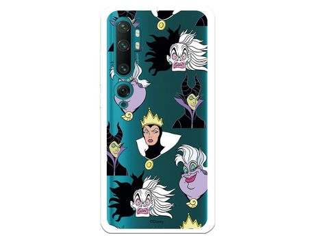 Funda para Xiaomi Mi Note 10 Oficial de Disney Villanas Patrón