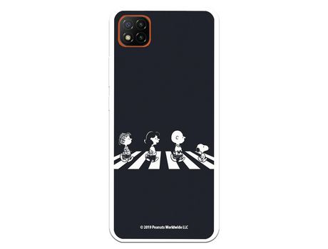 Funda para Xiaomi Redmi 9C Oficial de Peanuts Personajes Beatles - Snoopy