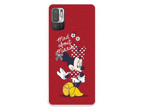 Funda para Xiaomi Redmi Note 10 5G Oficial de Disney Minnie Mad About - Clásicos Disney