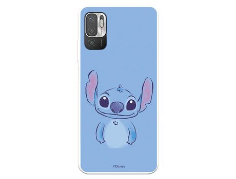 Funda para Xiaomi Redmi Note 10 5G Oficial de Disney Stitch azul - Lilo & Stitch