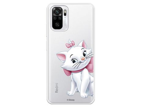 Funda para Xiaomi Redmi Note 10 Oficial de Disney Marie Silueta - Los Aristogatos