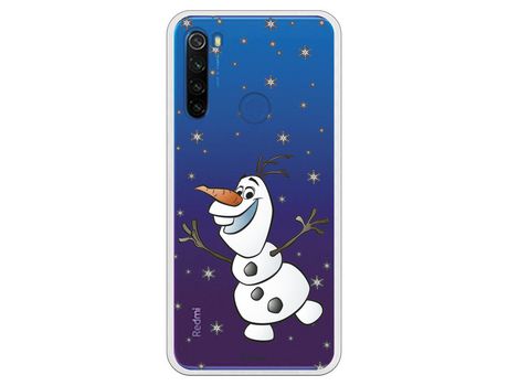 Funda para Xiaomi Redmi Note 8T Oficial de Disney Olaf Transparente - Frozen